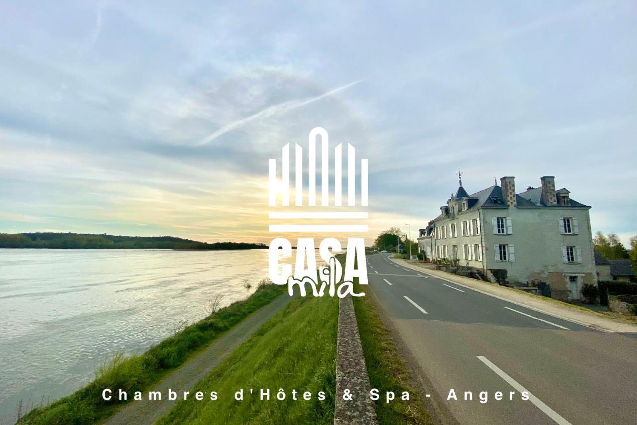 Casa Mila & Spa - Maison D'Hotes Raffinee Vue Loire, Spa & Piscine Saint-Mathurin  ภายนอก รูปภาพ