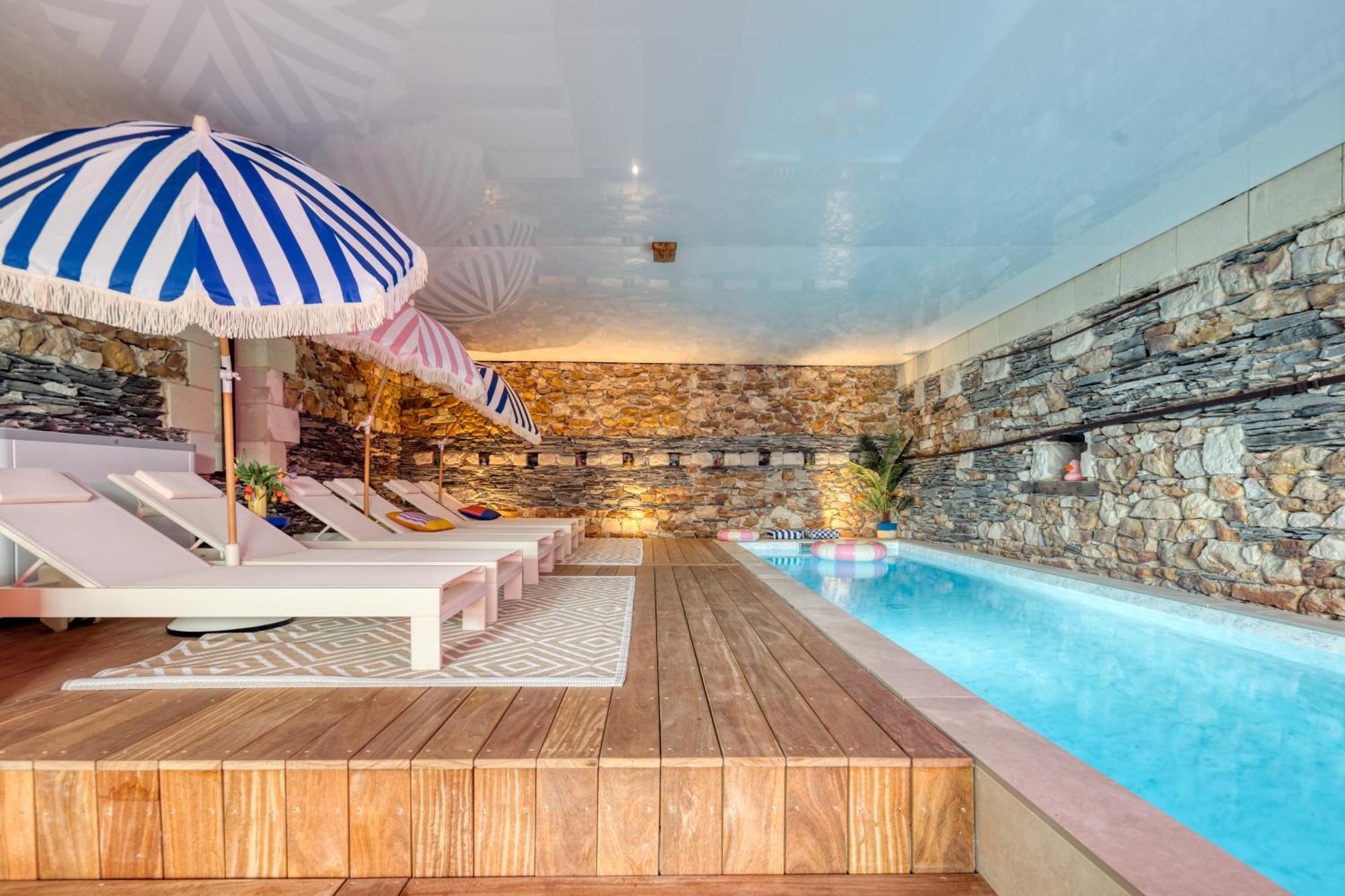 Casa Mila & Spa - Maison D'Hotes Raffinee Vue Loire, Spa & Piscine Saint-Mathurin  ภายนอก รูปภาพ